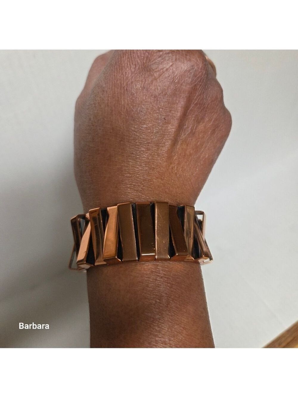 Vintage Renoir "Interplay" Modernist Copper Cuff Bracelet